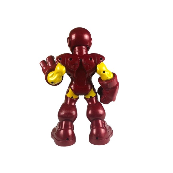 Hasbro Marvel Super Hero Squad Iron Man Talking Light Up 10 Inch Action Figure - Picture 7 of 10